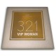 Kit 321 VIP Feminino Perfume 30ml + 15ml + Creme 100ml