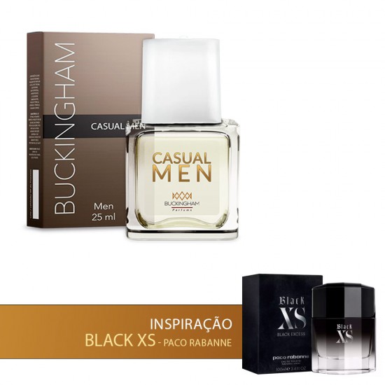 Perfume Casual Men Masculino - 25ml - Black XS