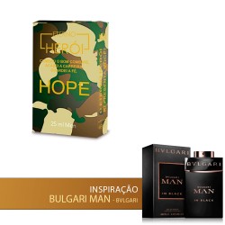 Perfume Eterno Herói Hope - 25ml - Bulgari Man in Black
