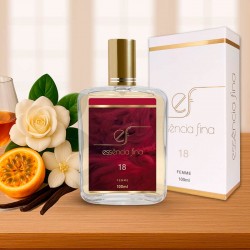 Perfume Essência Fina 18 Feminino 100ml - 212  VIP