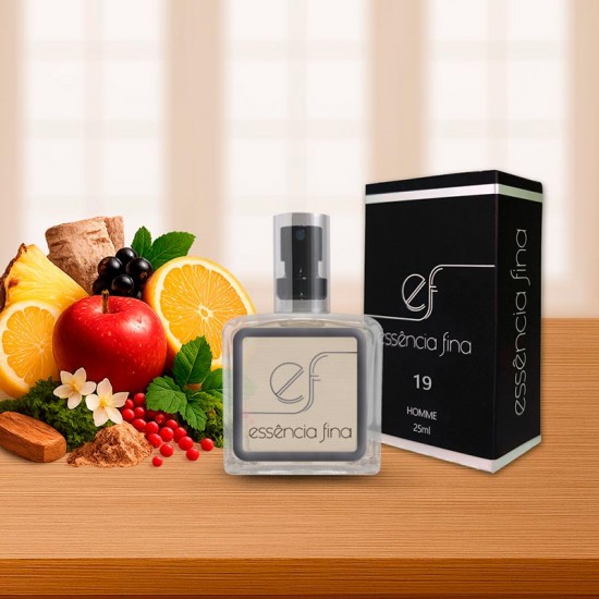 Perfume Essência Fina 19 Masculino 25ml - Creed Aventus