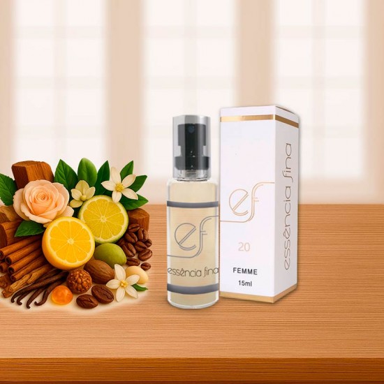 Perfume Essência Fina 20 Feminino 15ml - Good Girl