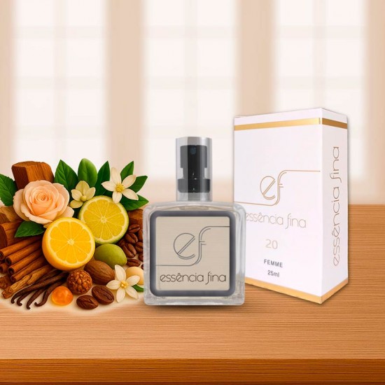 Perfume Essência Fina 20 Feminino 25ml - Good Girl