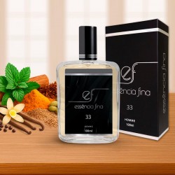 Perfume Essência Fina 33 Masculino 100ml - Mr. Sam