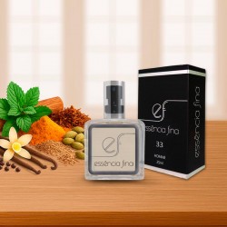 Perfume Essência Fina 33 Masculino 25ml - Mr. Sam