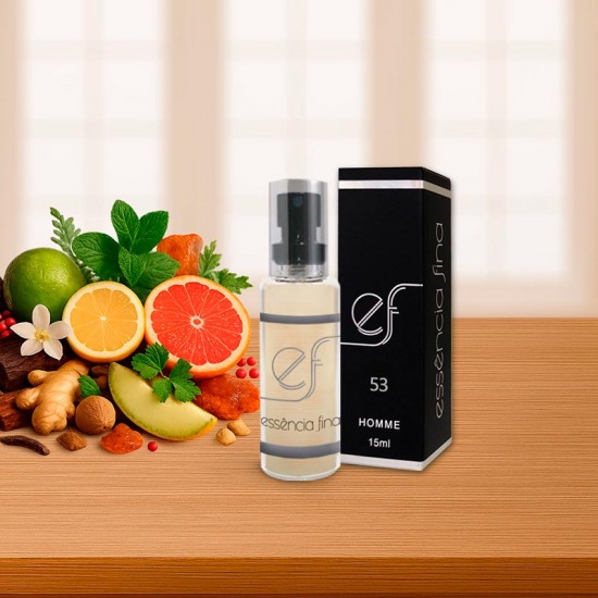 Perfume Essência Fina 53 Masculino 15ml - Bleu de Chanel