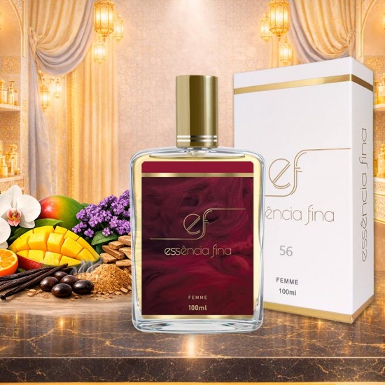 Perfume Árabe 56 Feminino 100ml - Yara