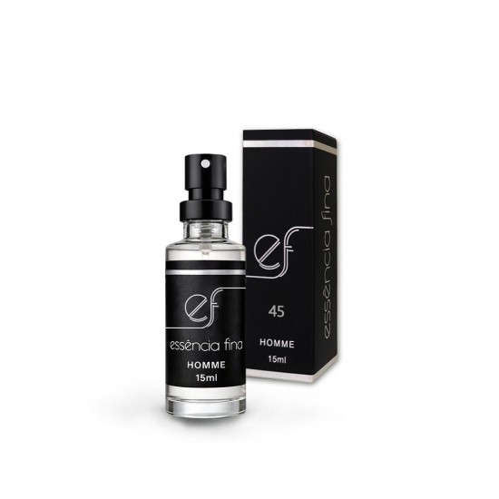 Perfume Essência Fina 45 Masculino 15ml - 212 Men