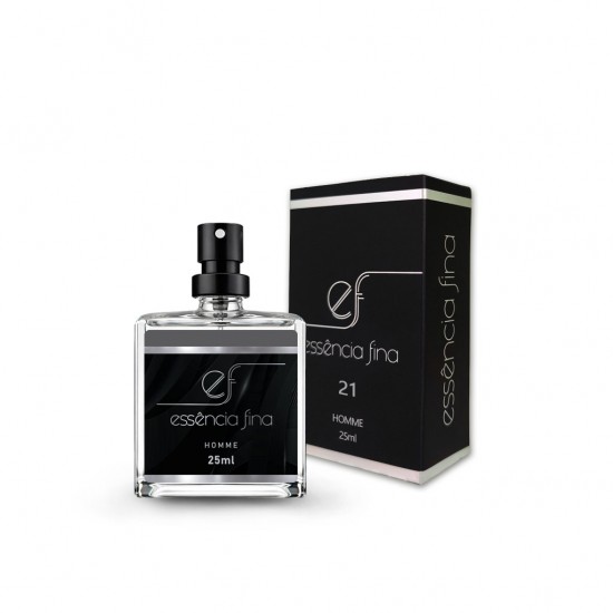 Perfume Essência Fina 21 Masculino 25ml - Phantom