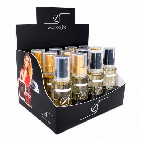 Kit 12 Amostras Masculina Essência Fina - 15ml