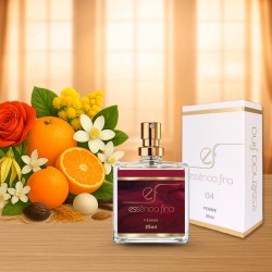 Perfume Essência Fina 04 Feminino 25ml - Coco Mademoiselle
