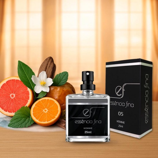 Perfume Essência Fina 05 Masculino 25ml - Invictus