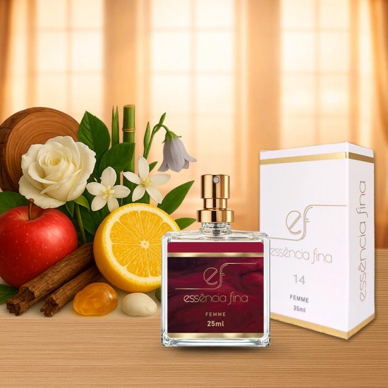 Perfume Essência Fina 14 Feminino 25ml - Light Blue