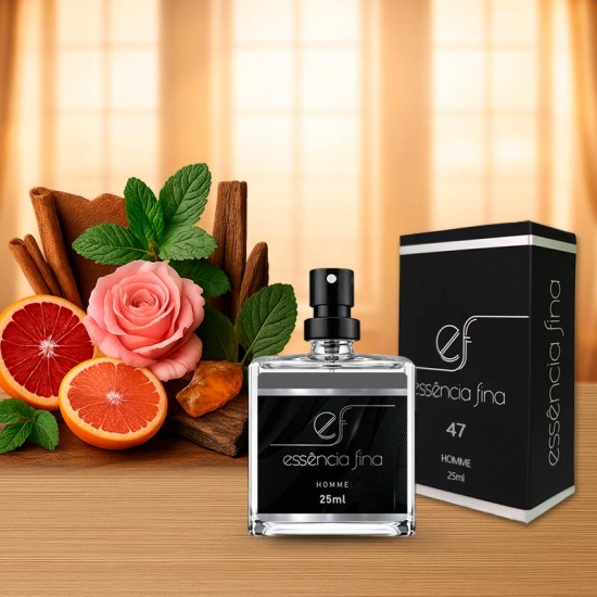 Perfume Essência Fina 47 Masculino 25ml - 1 Million