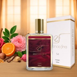 Perfume Essência Fina 54 Feminino 100ml - Delina