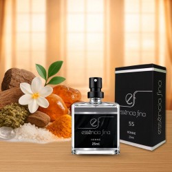 Perfume Essência Fina 55 Masculino 25ml - Baccarat